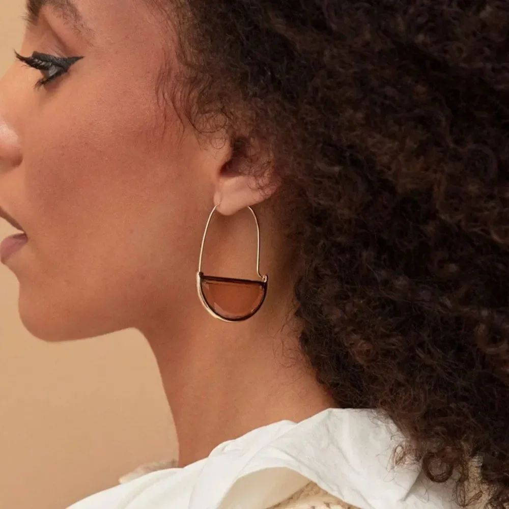 Bohemian hoop earrings M282